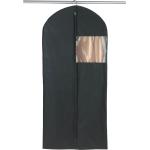 Schwarze WENKO Deep Black Kleidersäcke & Kleiderhüllen durchsichtig mit Reißverschluss aus Textil 