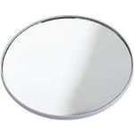 Reduzierte Silberne WENKO Runde Runde Wandspiegel 12 cm aus Kunststoff selbstklebend 