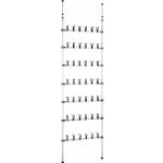 Reduzierte Graue WENKO Schuhregale Breite 50-100cm, Höhe 100-150cm, Tiefe 0-50cm 
