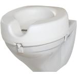 WENKO WC Sitz-Erhöhung Secura - 150 kg Tragkraft, Kunststoff, 41.5 x 17 x 44 cm, Weiß