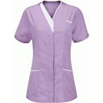 Violette Unifarbene Herrenarbeitsbekleidung & Herrenberufsbekleidung Größe 4 XL für den für den Herbst 