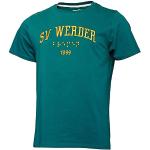 Grüne Werder Bremen Bio T-Shirts aus Baumwolle für Herren Größe 3 XL 