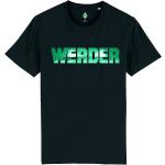 Schwarze Werder Bremen Rundhals-Ausschnitt T-Shirts für Herren Größe 4 XL 