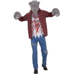 Bunte Widmann Werwolf-Kostüme für Herren Größe M 