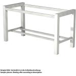 Moderne Wesco Tischgestelle & Tischkufen matt Breite 50-100cm, Höhe 0-50cm, Tiefe 50-100cm 