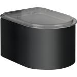 Schwarze Wesco Frischhaltedosen matt aus Stahl 