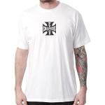 Weiße West Coast Choppers T-Shirts aus Baumwolle für Herren Größe L 