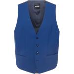 Marineblaue Color Blocking HUGO BOSS BOSS Black Anzugwesten für Herren Größe S für den für den Winter 
