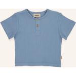 Blaue Kurzärmelige Wheat Bio T-Shirts aus Jersey für Herren Größe 7 XL 
