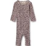 Reduzierte Pinke Unifarbene Wheat V-Ausschnitt Kinderwollkleider mit Reißverschluss aus Wolle Größe 80 