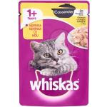 Whiskas 1+ Katzenfutter nass mit Huhn 