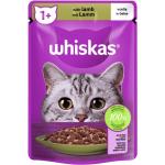 Whiskas 1+ Katzenfutter nass mit Lamm 