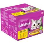 Whiskas 7+ Geflügel Selection in Sauce Multipack (24 x 85 g) 2 Packungen (48 x 85 g)