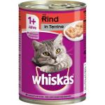 Whiskas Katzenfutter nass aus Metall 