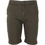 Braune Chino-Shorts aus Baumwolle für Herren Größe S für den für den Sommer 