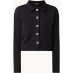 Schwarze Unifarbene Whistles Mini Hemdjacken aus Baumwolle für Damen Größe S für den für den Sommer 