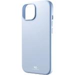 Hellblaue White Diamonds iPhone 14 Hüllen Art: Soft Cases für kabelloses Laden 