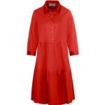 Reduzierte Rote White Label Herbstkleider aus Baumwolle für Damen Größe XS 