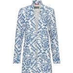 Reduzierte Blaue White Label Maxi Kapuzenmäntel aus Baumwolle mit Kapuze für Damen Größe S für den für den Herbst 