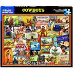 1000 Teile White Mountain Puzzles Cowboys Puzzles 