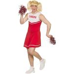Rote Cheerleader-Kostüme für Herren Größe L 