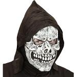 Gruselige Skull Halbmaske Skelett Horror Maskerade Kinnlose Totenkopf Maske 