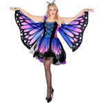 Reduzierte Rosa Widmann Schmetterling-Kostüme Größe M 