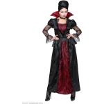 Reduzierte Schwarze Widmann Stehkragen Vampir-Kostüme aus Polyester für Damen Größe XXL 