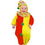 Bunte Widmann Clown-Kostüme & Harlekin-Kostüme für Babys 
