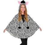 Bunte Widmann Zebra-Kostüme für Kinder Einheitsgröße 