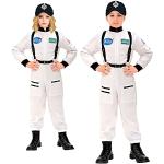 Reduzierte Weiße Widmann Astronauten-Kostüme für Kinder 