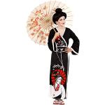 Schwarze Widmann Geisha-Kostüme für Kinder 