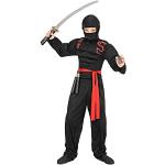 Schwarze Widmann Ninja-Kostüme für Kinder 