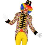 Bunte Widmann Clown-Kostüme & Harlekin-Kostüme für Herren Größe XXL 