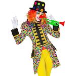 Reduzierte Bunte Widmann Clown-Kostüme & Harlekin-Kostüme für Damen Größe XL 