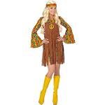 Bunte Blumenmuster Widmann Emoji Smiley Hippie-Kostüme & 60er Jahre Kostüme Größe 3 XL 