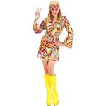 Bunte Blumenmuster Widmann Hippie-Kostüme & 60er Jahre Kostüme Größe L 
