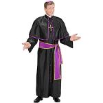 Schwarze Priester-Kostüme Größe L 