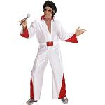 Rote Elvis Presley Faschingskostüme & Karnevalskostüme mit Pailletten Größe M 