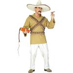 Beige Widmann Mexikaner-Kostüme für Herren Größe M 