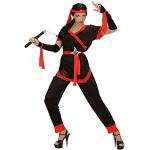 Rote Widmann Ninja-Kostüme Größe XS 