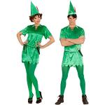 Grüne Widmann Mini Elfenkostüme & Feenkostüme für Damen Größe M 
