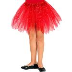 Reduzierte Rote Widmann Kostüm Schuhe mit Glitzer für Kinder zum Karneval / Fasching 