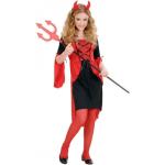 Rote Teufel-Kostüme für Kinder 
