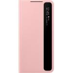 Pinke SAMSUNG Samsung Galaxy S21+ 5G Hüllen Art: Flip Cases durchsichtig 