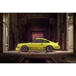 Bunte Wiedemann Porsche 911 Rechteckige Bilder mit Rahmen 80x120 