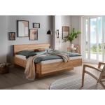 Braune Wiemann Betten aus Massivholz 180x200 