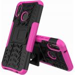 Pinke Nokia 3.1 Cases Art: Hybrid Cases aus Kunststoff 