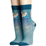 Wigglesteps Jeans Cat, farbig, One size