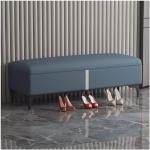 Blaue Rechteckige Schuhbänke & Sitzbänke Flur mit Stauraum 